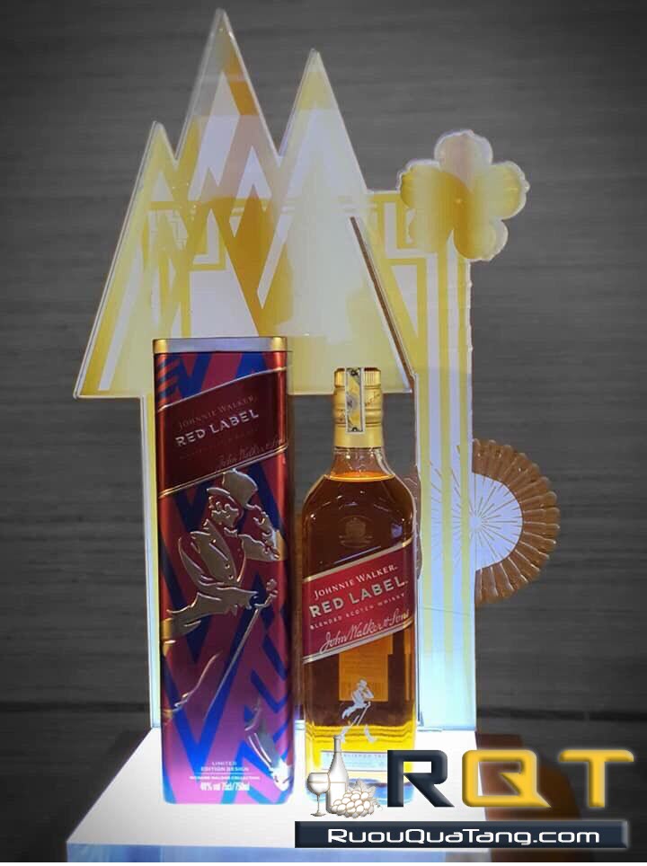 Rượu Johnnie Walker Red Label hộp quà tết 2020