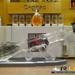 Rượu vodka red army hinh khau sung Ak